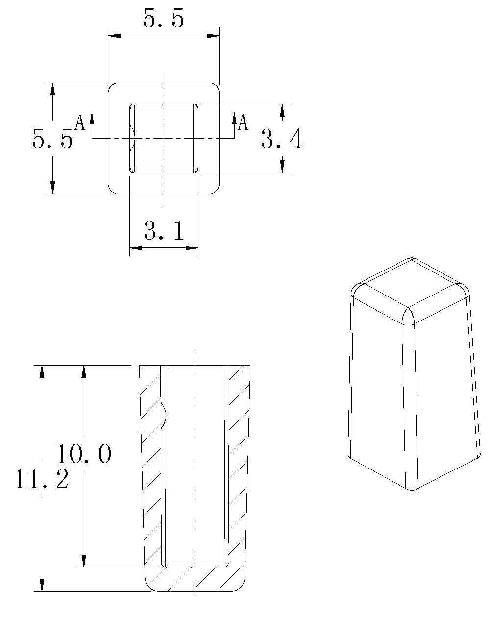 旋鈕|一體化卡塊|旋鈕鋁制|開關|按鍵|PEEK螺絲|PEI螺絲