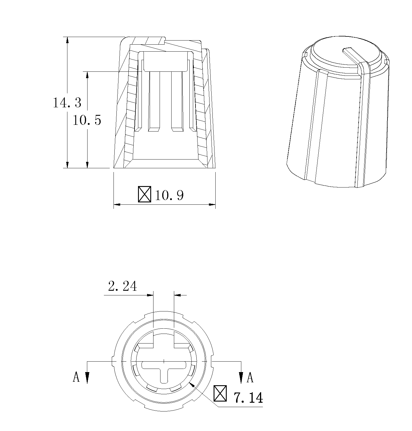 旋鈕|一體化卡塊|旋鈕鋁制|開關|按鍵|PEEK螺絲|PEI螺絲